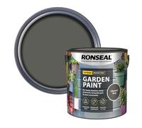 Ronseal Garden Paint, Charcoal Grey 2.5L