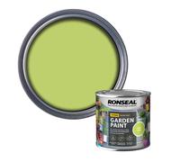 Ronseal RSLGPLZ250 GPLZ250 Garden Paint Lime Zest 250ml, 250 ml