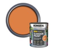 Ronseal Garden Paint 750ml, Sunburst, For Sheds, Fences, Brick and Terracotta