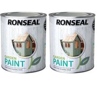 Ronseal RSLGPW25L GPW25L Garden Paint Willow2.5 Litre, Willow, 2.5 (Pack of 2)