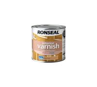 Ronseal RSLIVSFO250 250ml Quick Dry Satin Interior Varnish - French Oak