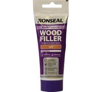 Ronseal RSLMPWFL100G 100g Multi-Purpose Wood Filler Tube - Light