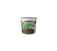 Ronseal RSLOCFLCE5L One Coat Fence Life, Red Cedar, 5 Litre
