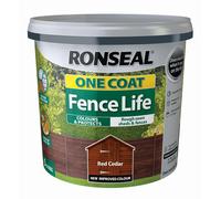 Ronseal RSLOCFLCE5L One Coat Fence Life, Red Cedar, 5 Litre