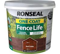 Ronseal Rslocflce5l One Coat Fence Life, Red Cedar, 5 Litre