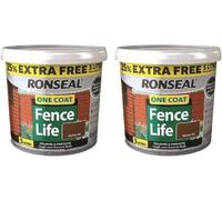 RONSEAL RSLOCFLMO5L One Coat Fence Life, Medium Oak, 5 Litre