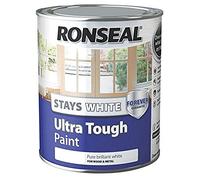 Ronseal RSLSWUTMP750 Stays ULT/Tough Matt Paint, White, 750 ml