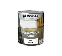 Ronseal Stays White Ultra Tough Paint Satin White 750ml