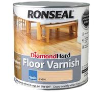 Ronseal Diamond Hard Floor Varnish Satin 2.5L