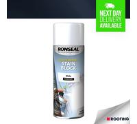 Ronseal 35103 Quick Drying Stain Block Aerosol White 400Ml