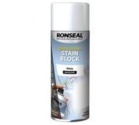 Ronseal 35103 Quick Drying Stain Block Aerosol White 400Ml