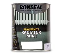 Ronseal Stays White Radiator Paint 250ml, Gloss