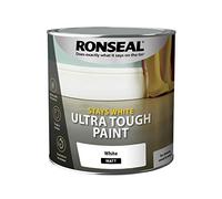 Ronseal RSLSWUTMP25L Stays ULT/Tough Matt Paint, White, 2.5 Litre