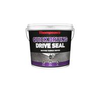 Ronseal Thompson's Drive Seal Black 10 Litre for Ultimate Driveway Protection and Restoration