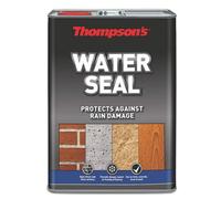 Ronseal Thompsons Water Seal Clear 5L Waterproofing Sealer For Brick Mortar Stone Concrete Exterior