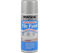 Ronseal Tile Paint Spray Silver 400ml