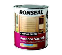 Ronseal Trade Crystal Clear Exterior - Varnish Satin - 750ml