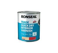 Ronseal Trade Quick Dry Interior Varnish - Clear Gloss - 750mm