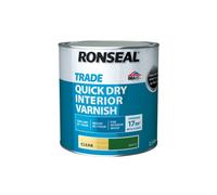 Ronseal Trade Quick Dry Interior Varnish Clear Matt 2.5L
