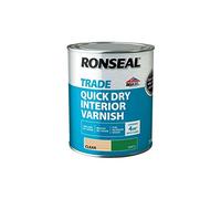 Ronseal Trade Quick Dry Interior Varnish - Clear Matt - 750mm