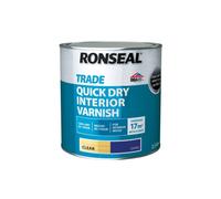 Ronseal Trade Quick Dry Interior Varnish Clear Satin 2.5L