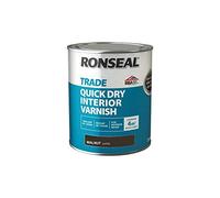 Ronseal Trade Quick Dry Interior Varnish - Walnut - 750ml