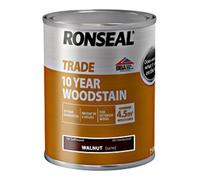 Ronseal Trade10 Year Woodstain WALNUT 750ml