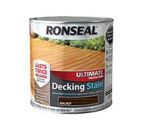 Ronseal UDSW25L 2.5 Litre Ultimate Protection Decking Stain - Walnut