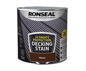 Ronseal UDSW25L 2.5 Litre Ultimate Protection Decking Stain - Walnut by Ronseal