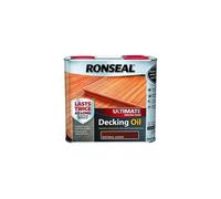 Ronseal Ultimate Decking Oil Cedar Natural Natural Oak 2.5L 5L Wood Stain Paint
