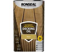 Ronseal Ultimate Decking Oil | Premium Uv Protective Decking Oil