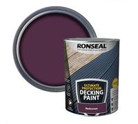 Ronseal Ultimate DECKING Paint Blackcurrant 5L