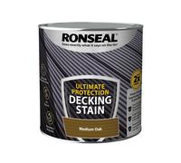 Ronseal Ultimate Protection Decking Stain Medium Oak 2.5 litre 39114