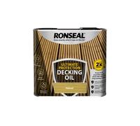 Ronseal Ultimate Natural Matt Uv Resistant Wood Oil, 2.5L