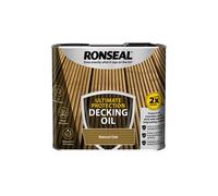 Ronseal Ultimate Natural Oak Matt Uv Resistant Wood Oil, 2.5L