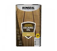Ronseal Ultimate Protection Decking Oil 5L Decking Oil: Natural Ultimate Protection Decking Oil 5L