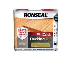 Ronseal Ultimate Protection Decking Oil Natural 5 litre