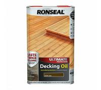 Ronseal Ultimate Protection Decking Oil | Waterproof Sun Rain Protector 2.5/5L