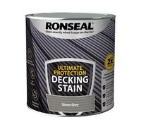 Ronseal Ultimate Protection Decking Stain 2.5L Stone Grey | Free UK Delivery