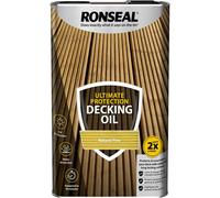 Ronseal RSLUDONP5L 5L Ultimate Protection Decking Oil - Natural Pine