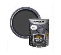 Ronseal Ultimate Protection Decking Stain Charcoal 5L | High-durability coating formulated to resist weathering, abrasion and moisture ingress on exterior timber surfaces.