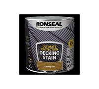 Ronseal Ultimate Protection Decking Stain 2.5L Country Oak
