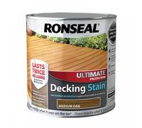 Ronseal Ultimate Protection Decking Stain Medium Oak 2.5 litre 39114