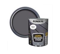 Ronseal Ultimate Protection Slate Matt Quick Dry Decking Wood Stain, 5L