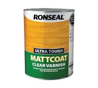 Ronseal Ultra Tough Interior Varnish - Clear Matt 5Litre