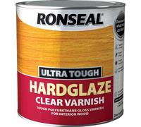Ronseal UTVHG750 750ml Ultra Tough Hardglaze Internal Clear Gloss Varnish