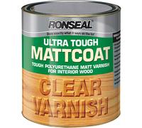 Ronseal UTVMC750 750ml Ultra Tough Internal Clear Mattcoat Varnish