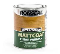 Ronseal 9056 Ultra Tough Internal Clear Mattcoat Varnish 750ml