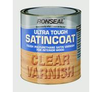 Ronseal 09009 Ultra Tough Internal Clear Satincoat Varnish 250Ml
