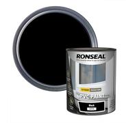 Ronseal uPVC Paint Black Satin 750ml